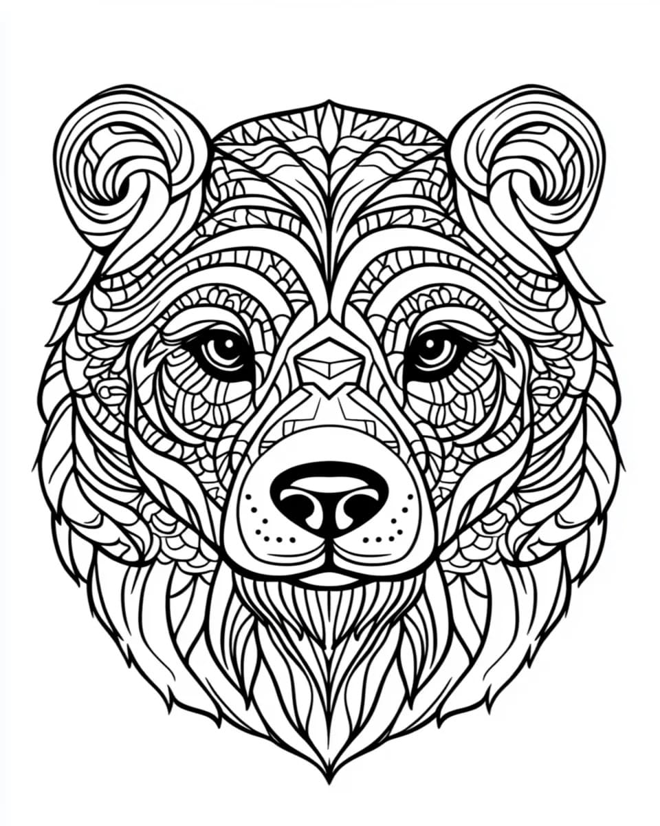 Mandalas Animaux 67